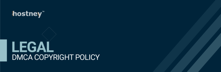 Web Hosting - DMCA Copyright Policy